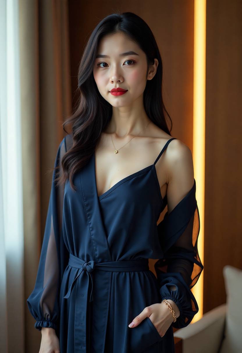 山茶与海